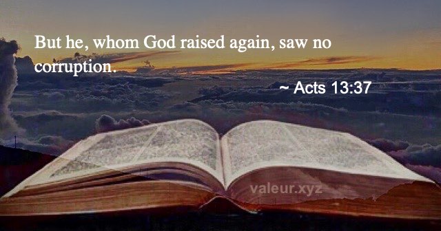 Acts 13:37