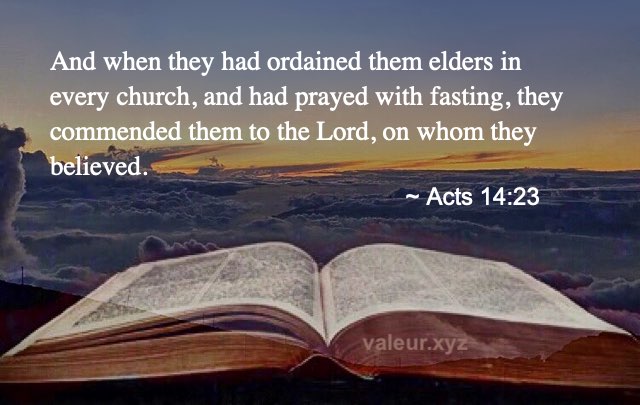 Acts 14:23
