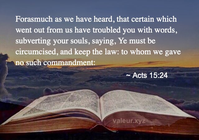 Acts 15:24