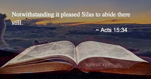Acts 15:34