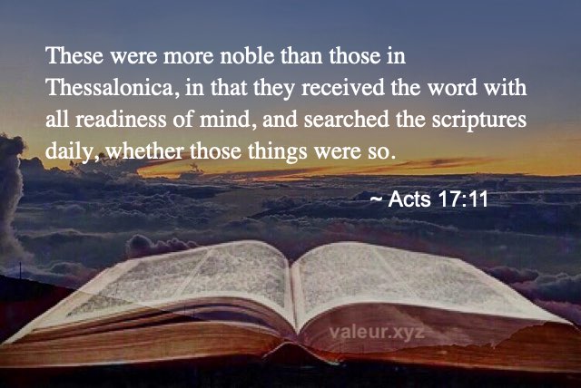 Acts 17:11