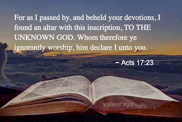 Acts 17:23