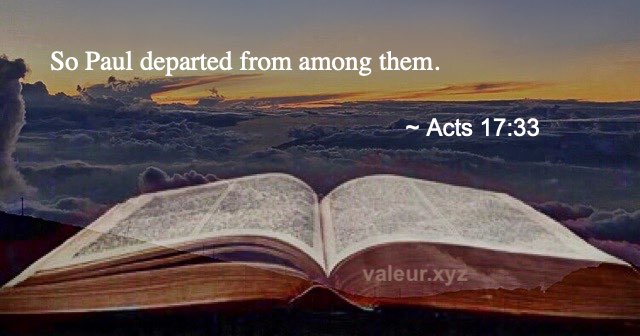Acts 17:33