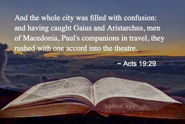 Acts 19:29