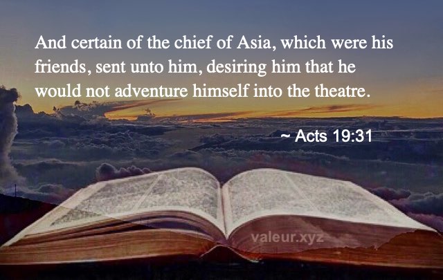 Acts 19:31