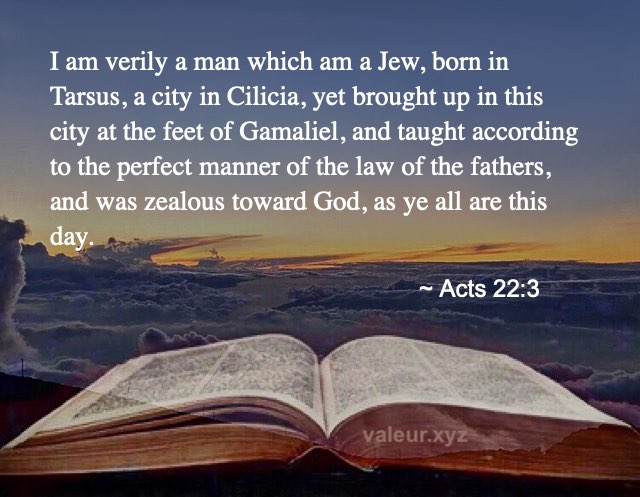 Acts 22:3