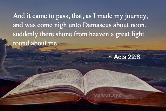 Acts 22:6