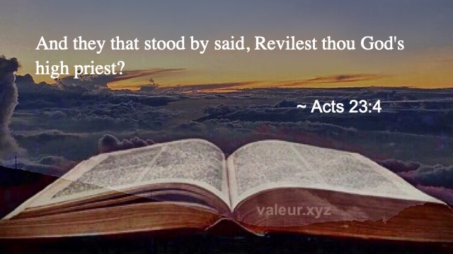 Acts 23:4