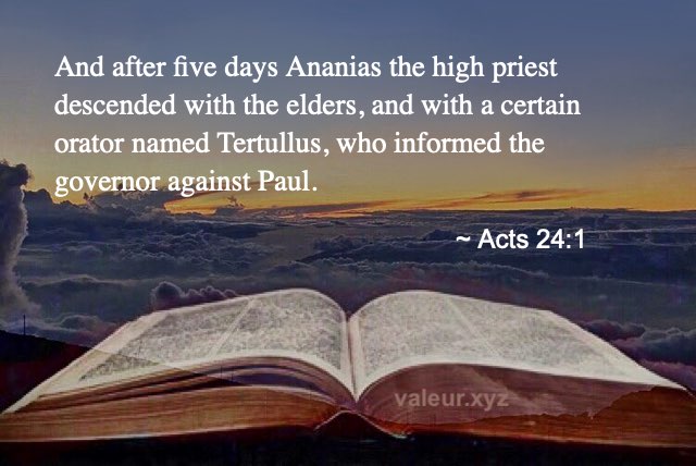 Acts 24:1