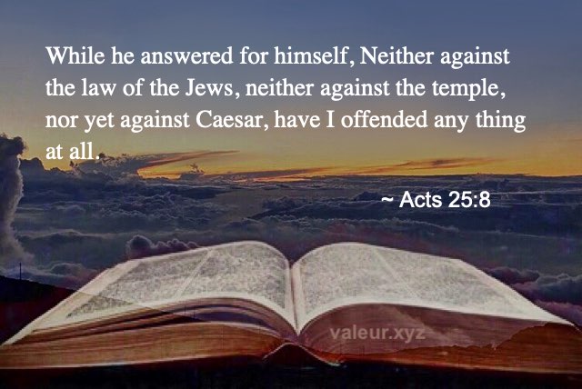 Acts 25:8