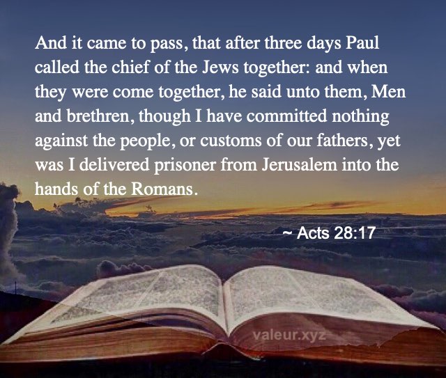 Acts 28:17