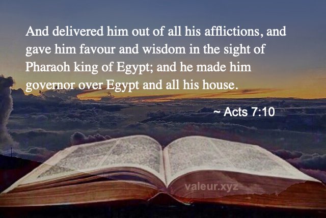 Acts 7:10