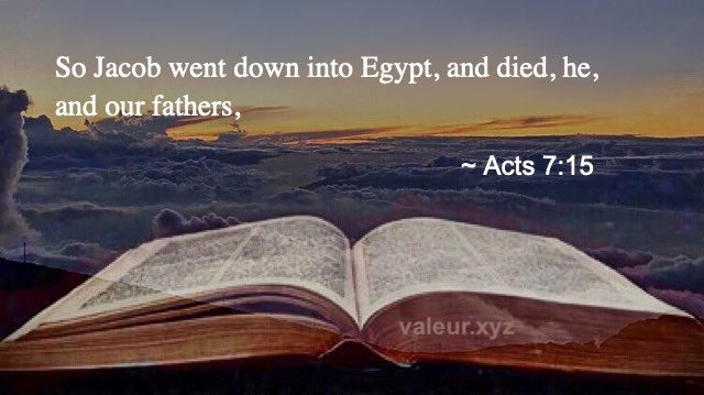 Acts 7:15