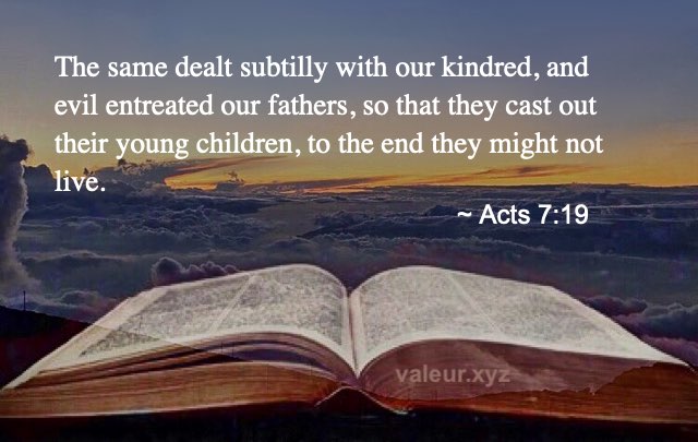 Acts 7:19