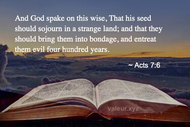 Acts 7:6