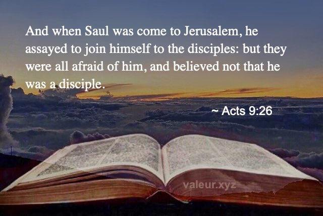 Acts 9:26
