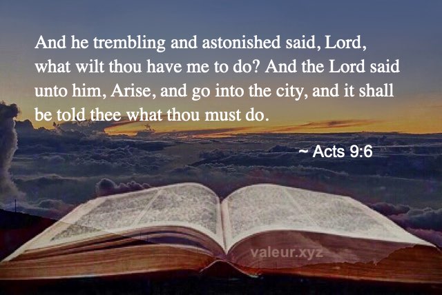 Acts 9:6