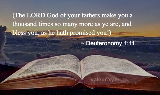 Deuteronomy 1:11