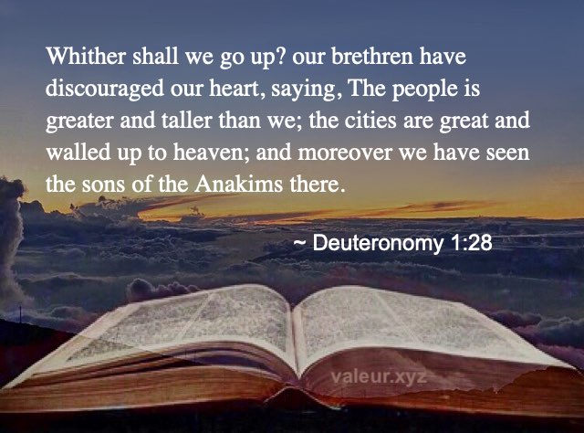 Deuteronomy 1:28