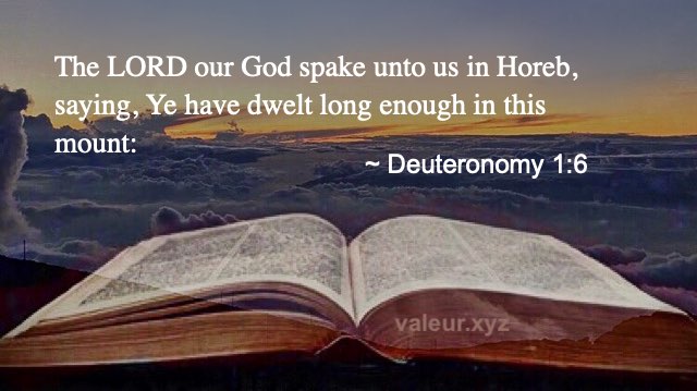 Deuteronomy 1:6
