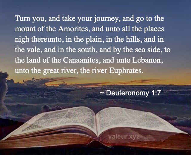 Deuteronomy 1:7