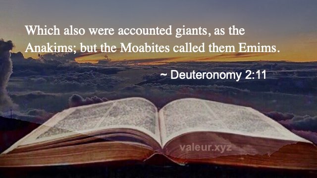 Deuteronomy 2:11