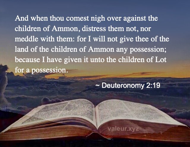 Deuteronomy 2:19