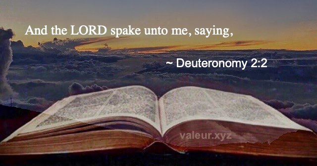 Deuteronomy 2:2