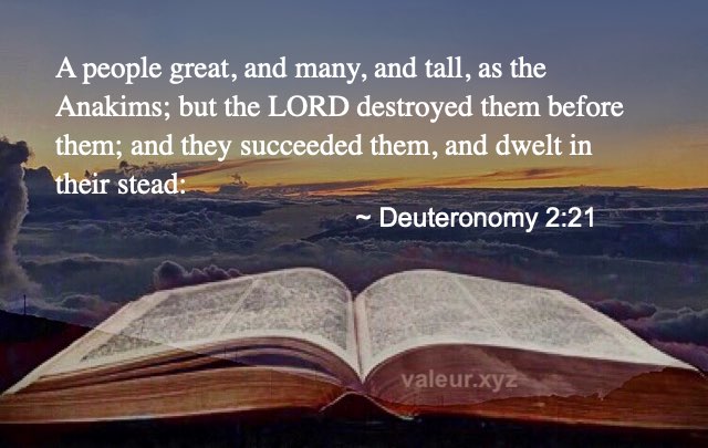 Deuteronomy 2:21