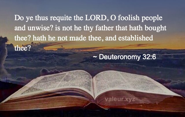 Deuteronomy 32:6