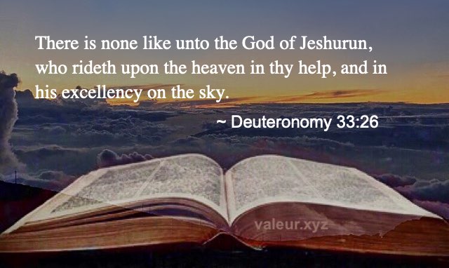 Deuteronomy 33:26