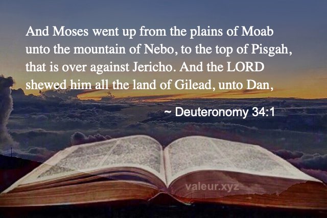 Deuteronomy 34:1