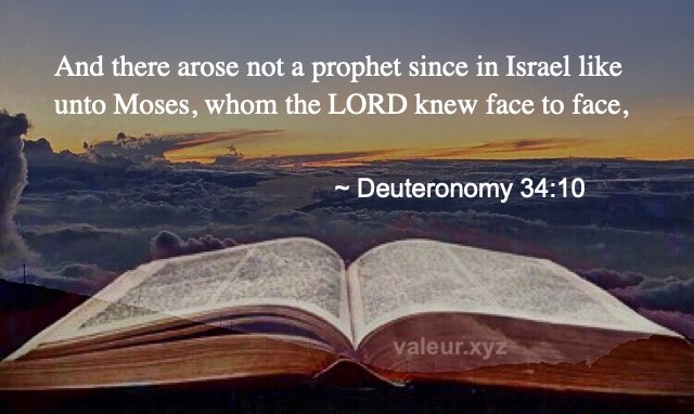 Deuteronomy 34:10 Deuteronomy 34:10