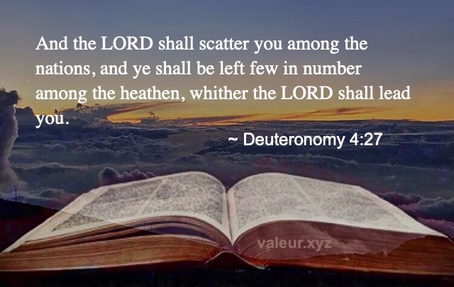 Deuteronomy 4:27