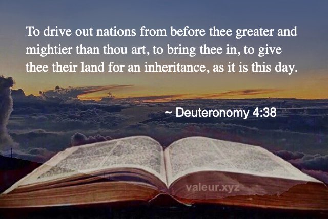 Deuteronomy 4:38