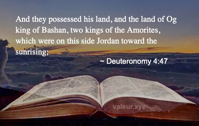 Deuteronomy 4:47