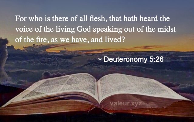 Deuteronomy 5:26