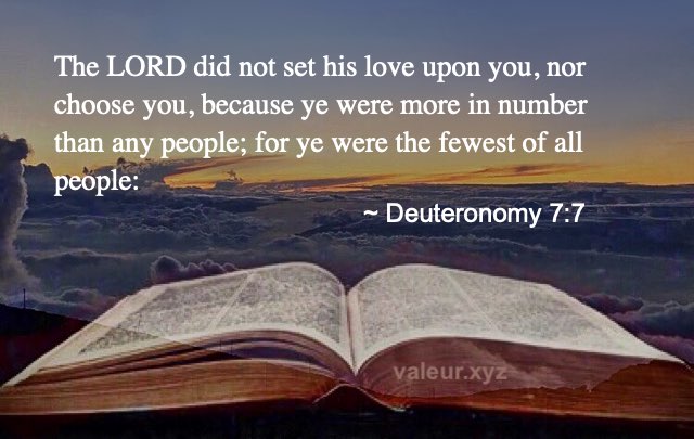 Deuteronomy 7:7