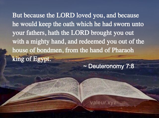 Deuteronomy 7:8