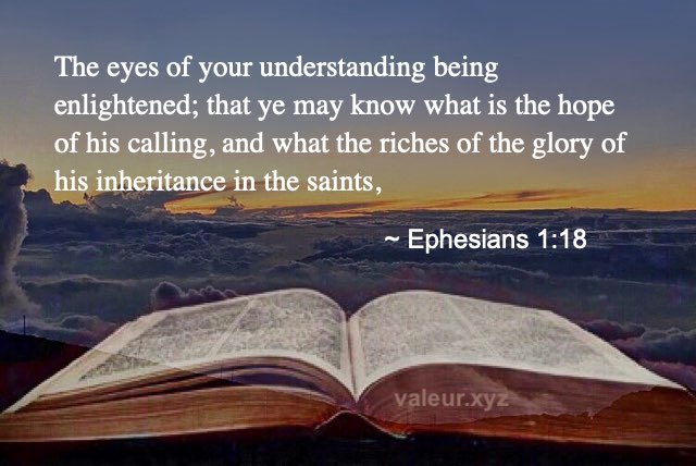 Ephesians 1:18