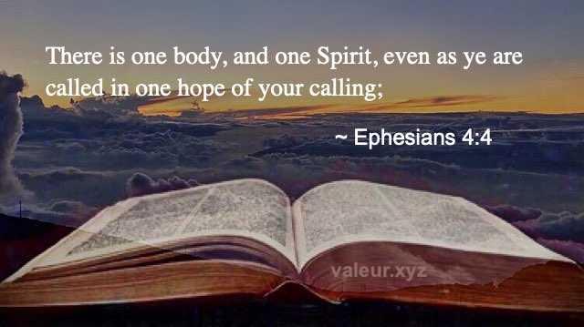 Ephesians 4:4