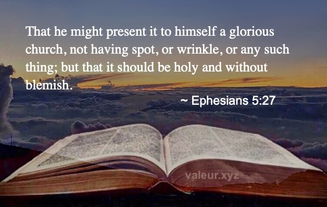 Ephesians 5:27