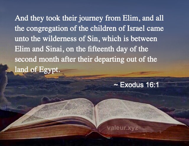 Exodus 16:1