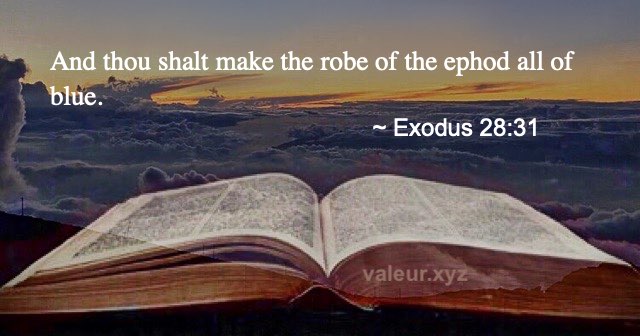 Exodus 28:31
