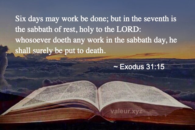 Exodus 31:15