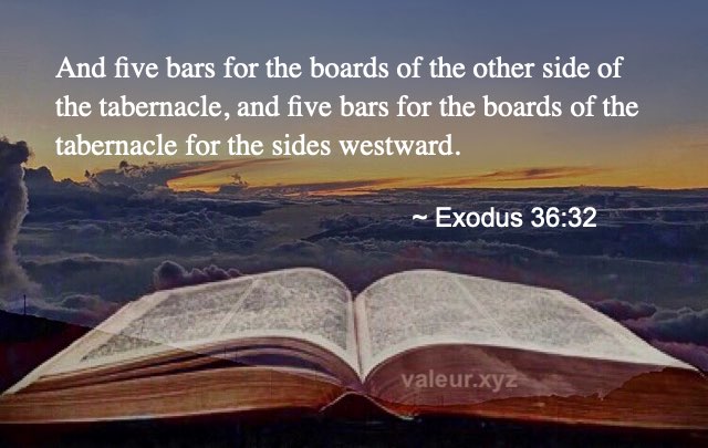 Exodus 36:32