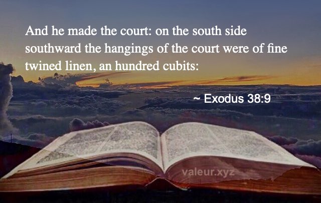 Exodus 38:9