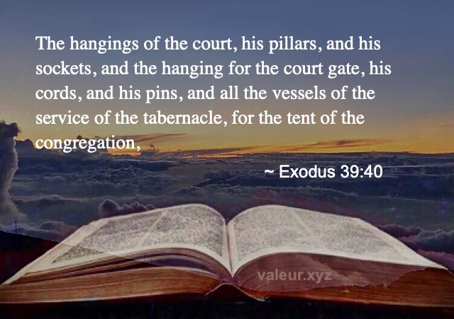 Exodus 39:40