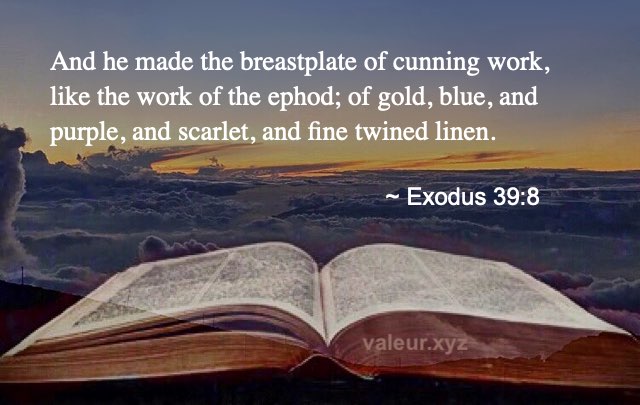 Exodus 39:8