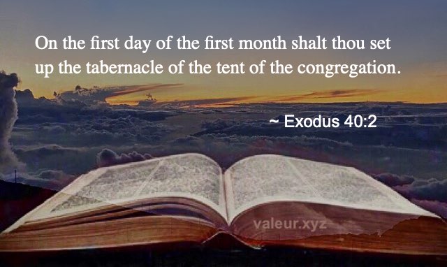 Exodus 40:2